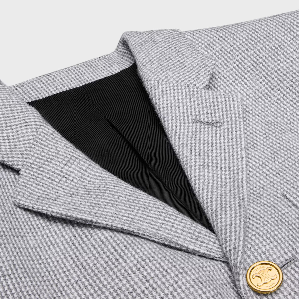 Winniemodo,Winnie modo,Celine RV0A50F85.FYP2,Celine Sorbonne jacket,Celine blazer,Celine blazer grey,Celine blazer sale,Celin