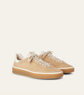 Loro Piana FAO1547,Loro Piana Tennis Walk Sneaker,Loro Piana Tennis Walk,Loro Piana Tennis Walk camel,Loro Piana camel sneake