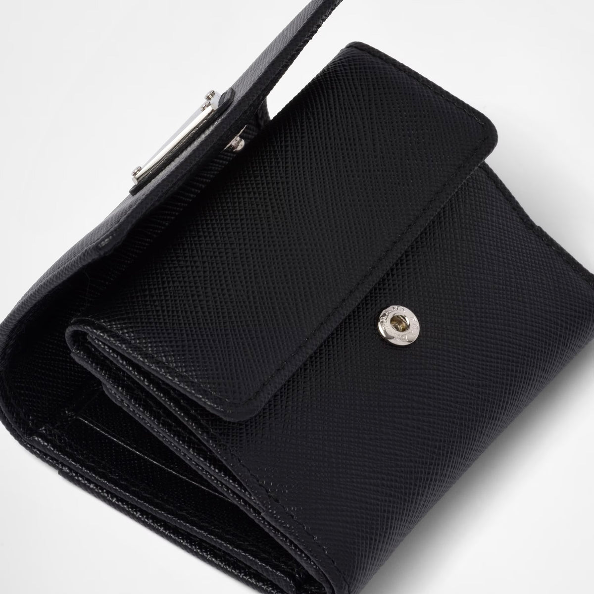 Prada 1MH043_QHH_F0632,Prada Small Saffiano leather wallet,Prada Saffiano leather wallet,Prada Saffiano leather wallet on sal