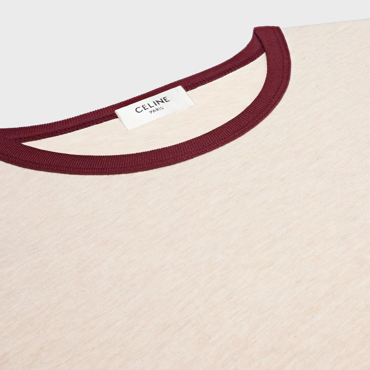 Celine RX09U507Z,Winniemodo,Winnie modo,Celine T-shirt in cotton jersey,Celine t-shirt,Celine tee,Celine t-shirt sale,Celine