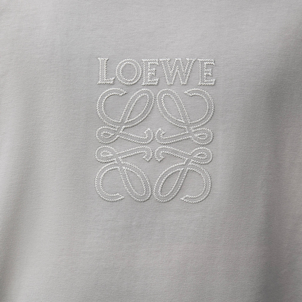Loewe H526Y22XBN,Loewe T-shirt pink,Loewe T-shirt khaki,Loewe T-shirt grey,Loewe T-shirt mens on sale,Loewe grey T-shirt,Loew