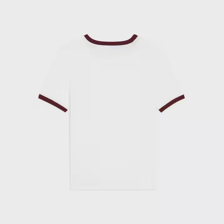 Celine RX0CV507Z.01WX,Winniemodo,Winnie modo,Celine T-shirt in cotton jersey,Celine t-shirt,Celine tee,Celine t-shirt sale,Ce