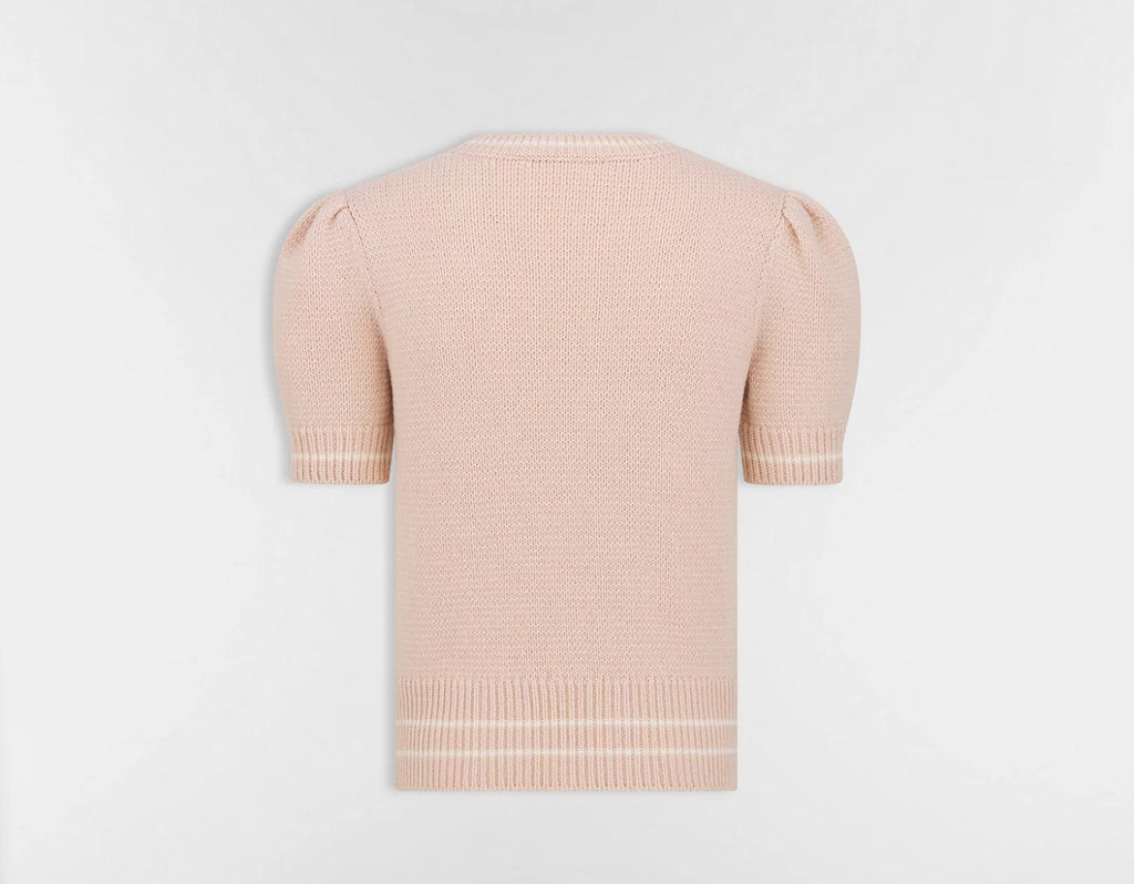 Winniemodo,Winniemodony,Dior 614S09C3080,Dior short sleeved sweater pink,Dior short sleeved sweater sale,Dior short sleeved k