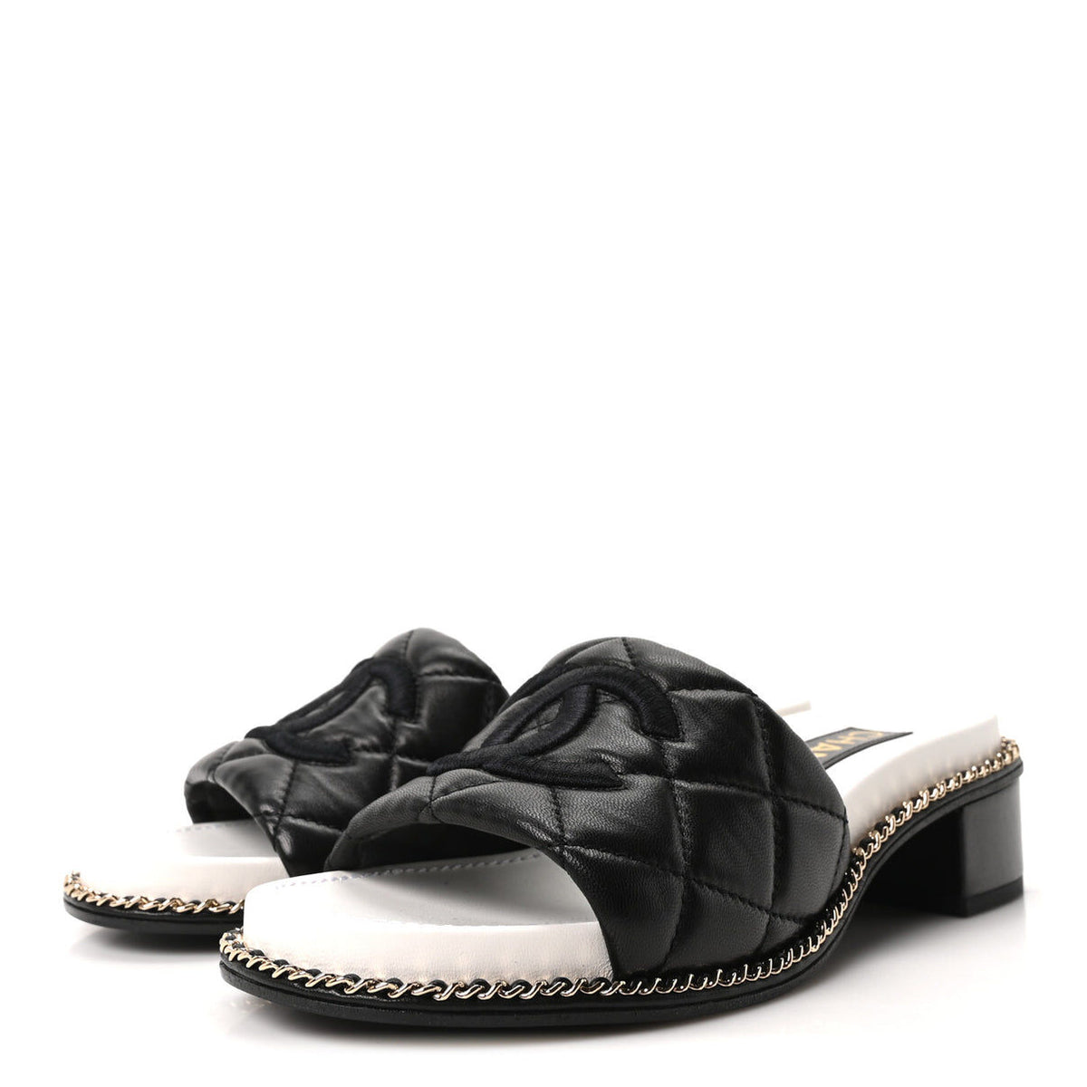 Winniemodo,Winniemodony,Chanel G46301,Chanel lambskin mules,Chanel mules heels,Chanel shoes discount,Chanel sandals Sale,Chan
