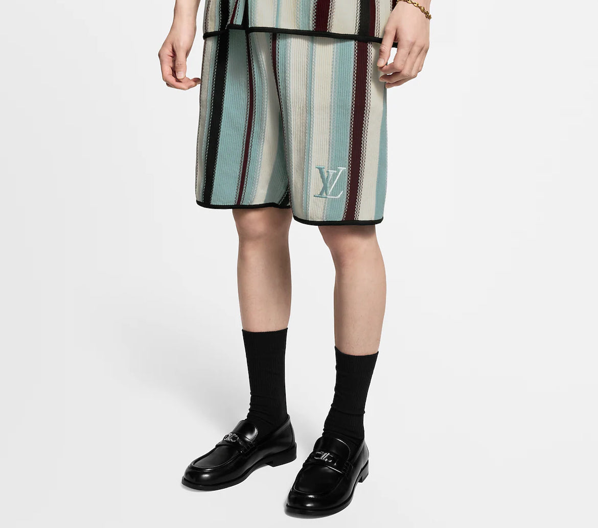 Louis Vuitton 1AHVOW,LV 1AHVOW,Louis Vuitton striped shorts,LV striped shorts,Louis Vuitton shorts mens,Louis Vuitton shorts