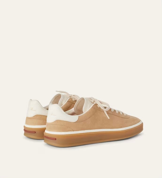 Loro Piana FAO1547,Loro Piana Tennis Walk Sneaker,Loro Piana Tennis Walk,Loro Piana Tennis Walk camel,Loro Piana camel sneake