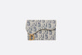 Dior saddle bloom card holder,Dior saddle card holder,Dior saddle blue card holder,Dior blue monogram card holder,Dior monogr
