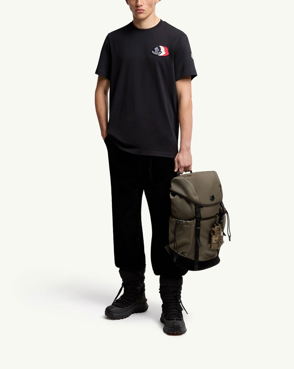 Winniemodo,Winniemodony,Moncler K20918C00056,Moncler embroidered logo T-shirt,Moncler t-shirt navy,Moncler tee navy,Moncler t