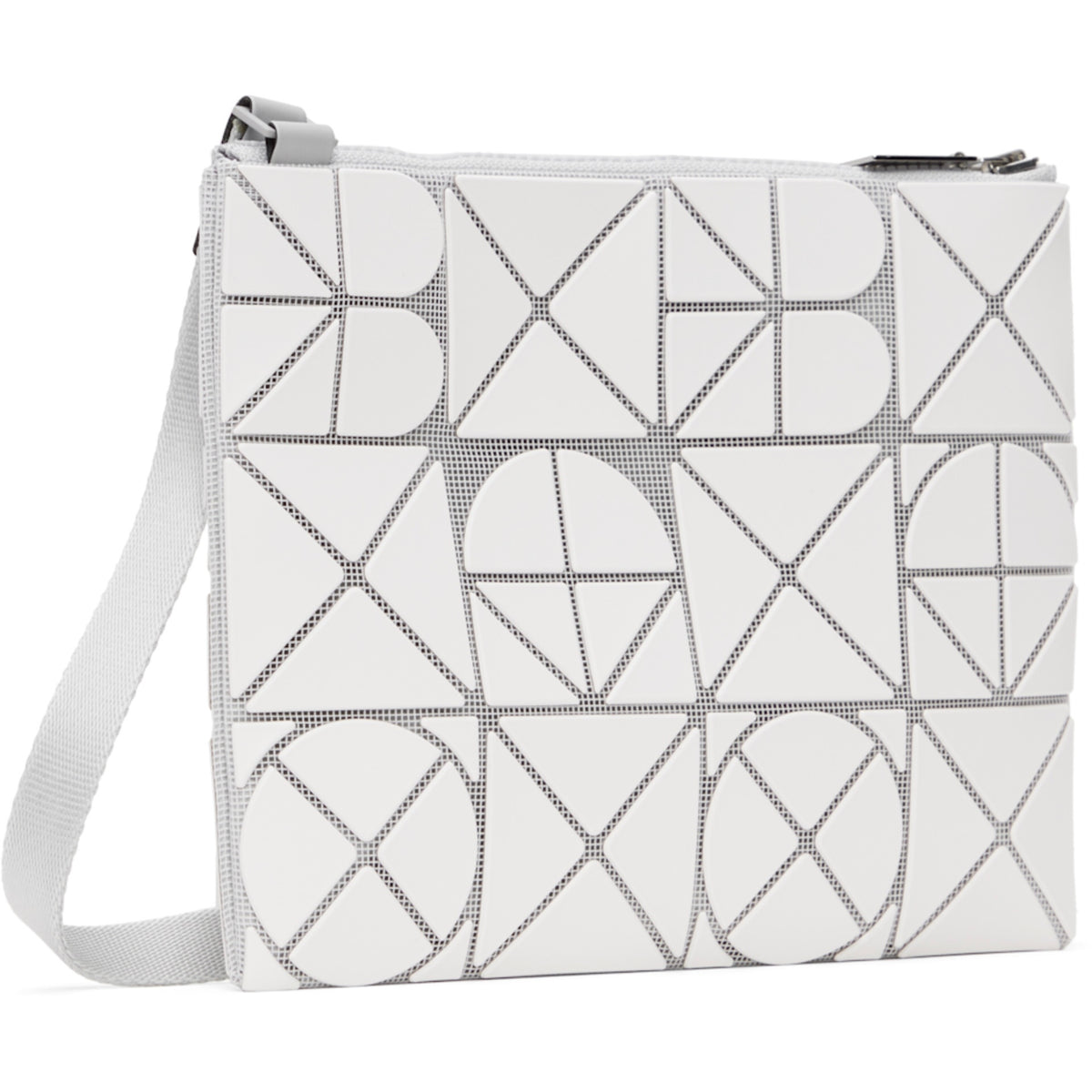 Issey miyake 252730M170011,BAO BAO white Font Crossbody Bag, ISSEY MIYAKE white Font Crossbody Bag, ISSEY MIYAKE white Crossb