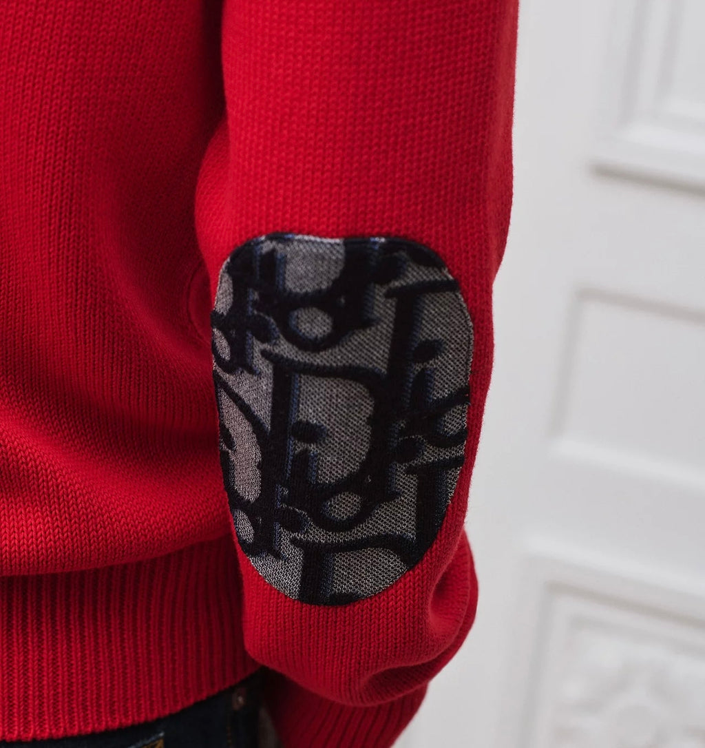 Winniemodo,Winniemdony,Dior 683M677A7045,Dior oblique sweater,Dior knit sweater red,Dior knit sweater sale,Dior knit sweater