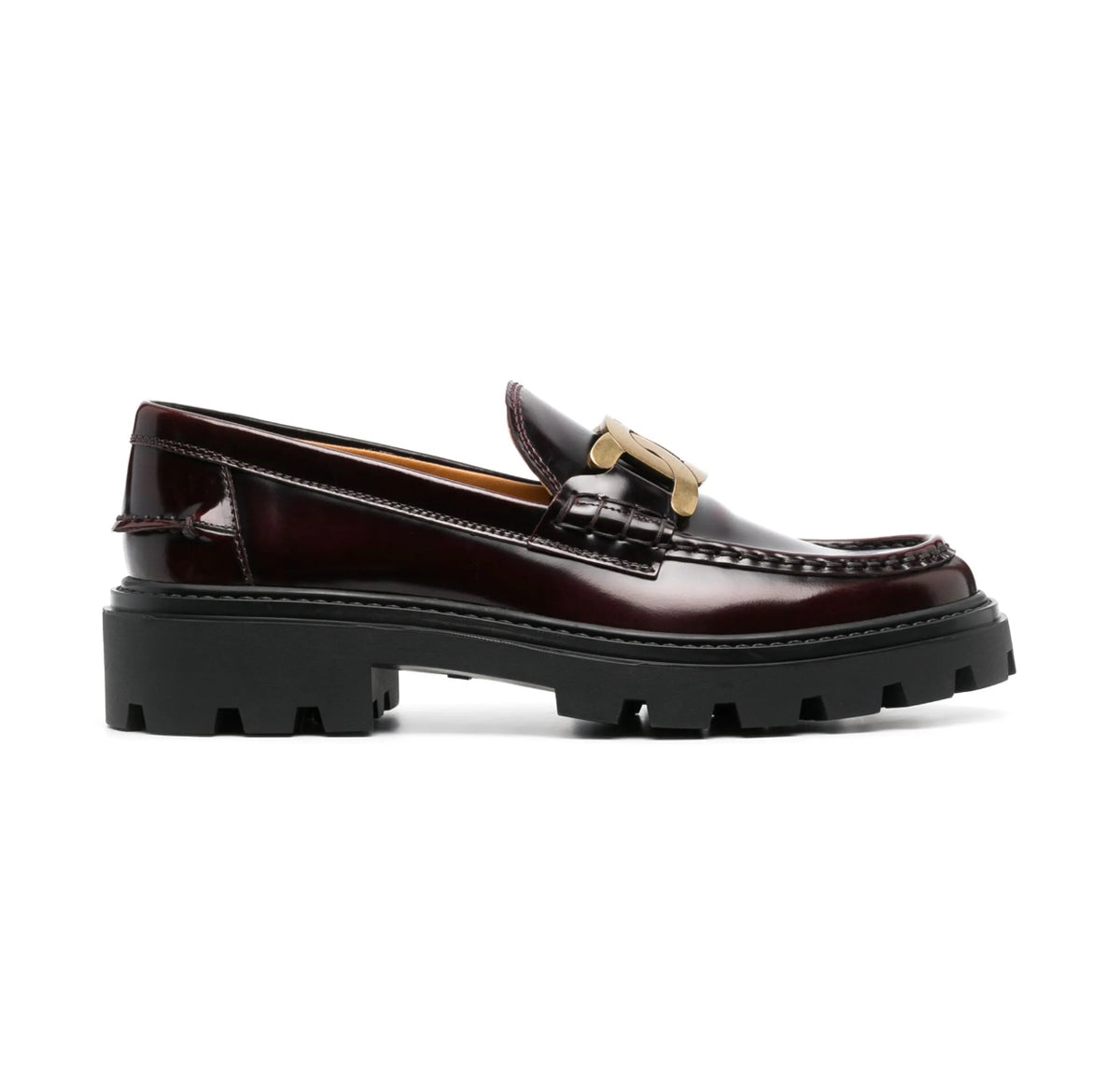 Winniemodo,Winniemodony,Tod’s logo plaque leather loafers dark red,Tod’s loafer red,Tod’s loafer wine red sale,Tod’s loafer o