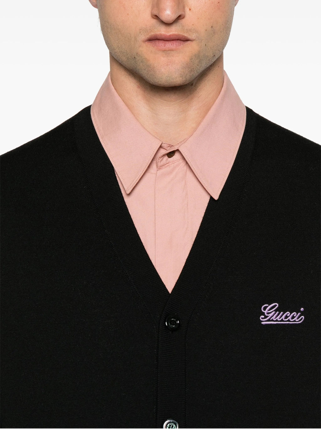 Gucci 794923XKD7A,Gucci black cardigan,Gucci cardigan Gucci logo,Gucci cardigan,Gucci cardigan on sale,Gucci cardigan authent