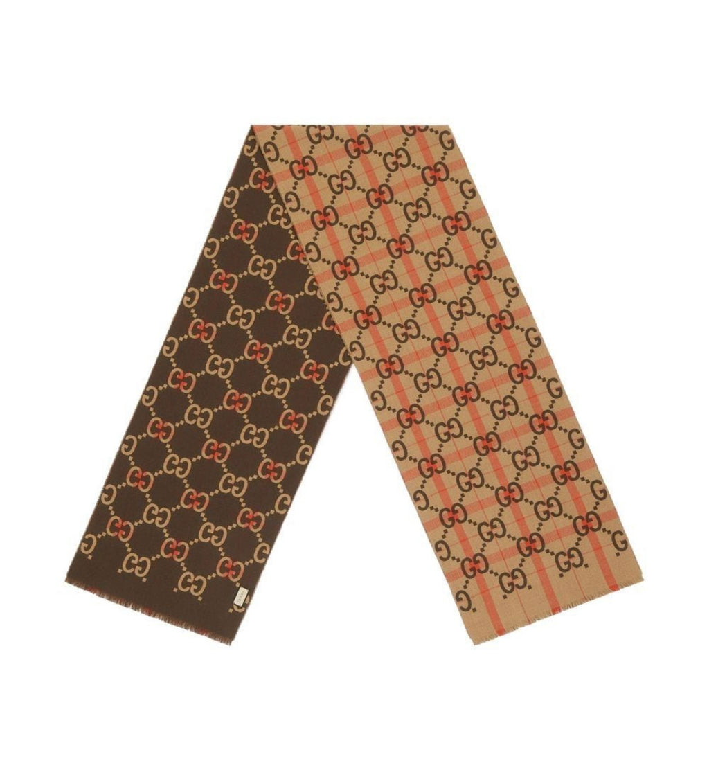 Gucci GG jacquard wool scarf,Gucci scarf on sale,Gucci 7215634GAE8,Gucci scarf authentic,Gucci scarf discount,Gucci scarf onl