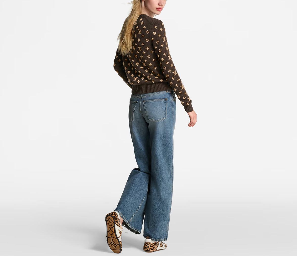 Winniemodo,Winnie modo,Louis Vuitton 1AHZ59,LV 1AHZ59,Louis Vuitton 3D monogram pullover,LV monogram pullover,Louis Vuitton s
