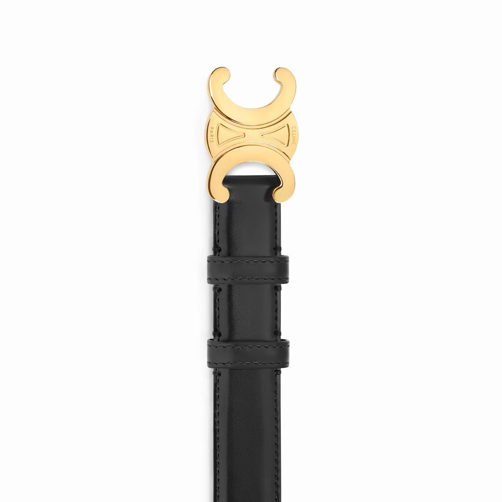 Celine 45AK93A01.38NO,Celine Medium Triomphe Belt,Celine Triomphe Belt,Celine Triomphe black Belt,Celine black Belt,Celine be