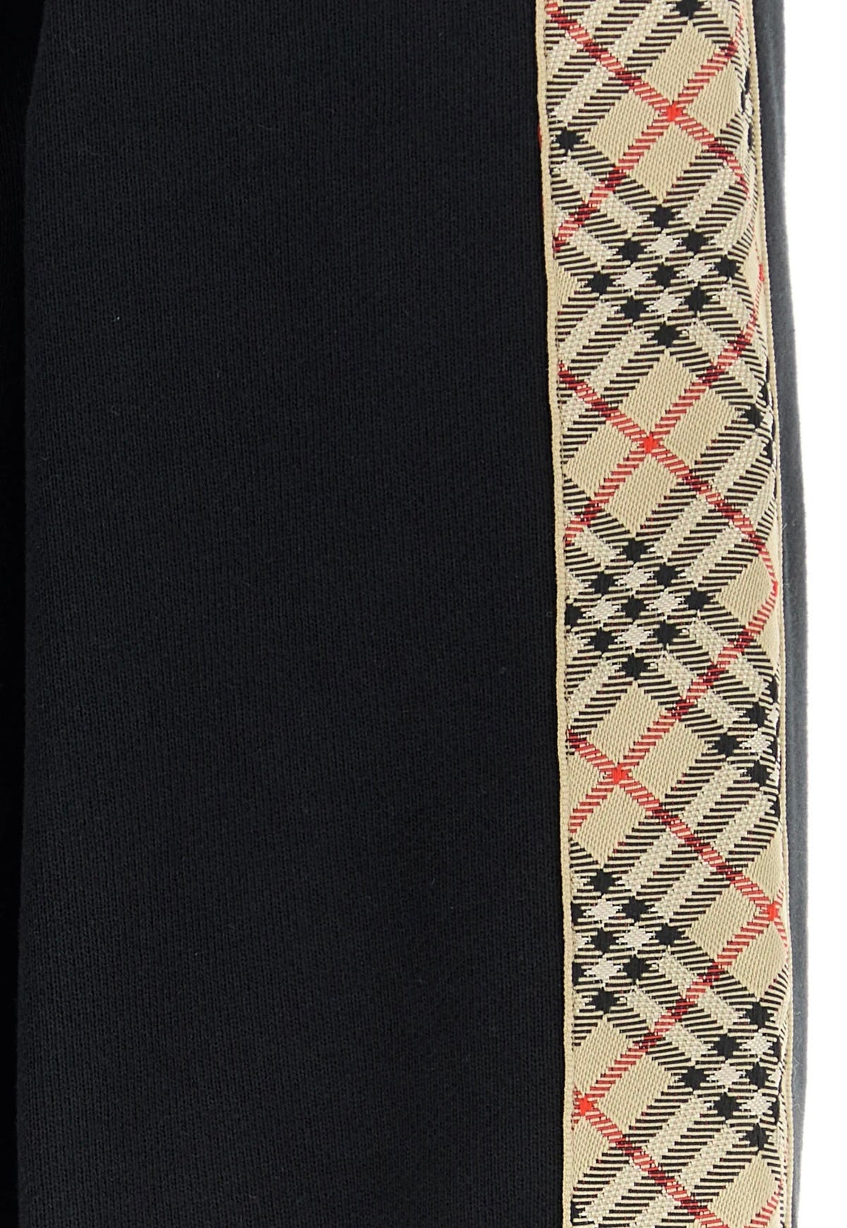 Winniemodo,Winnie modo,Burberry 8110789,Burberry check trim hoodie,Burberry check hoodie black,Burberry hoodie,Burberry hoodi