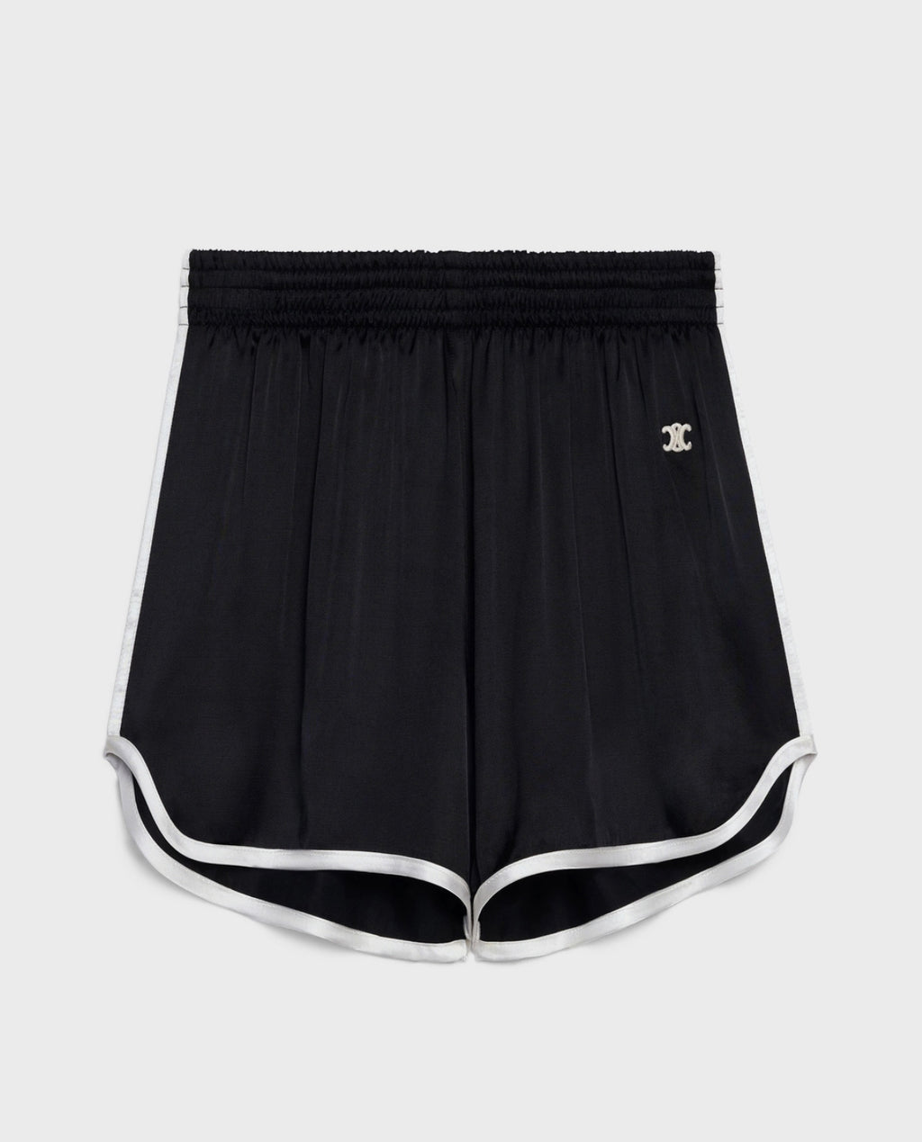 Celine athletic satin shorts
