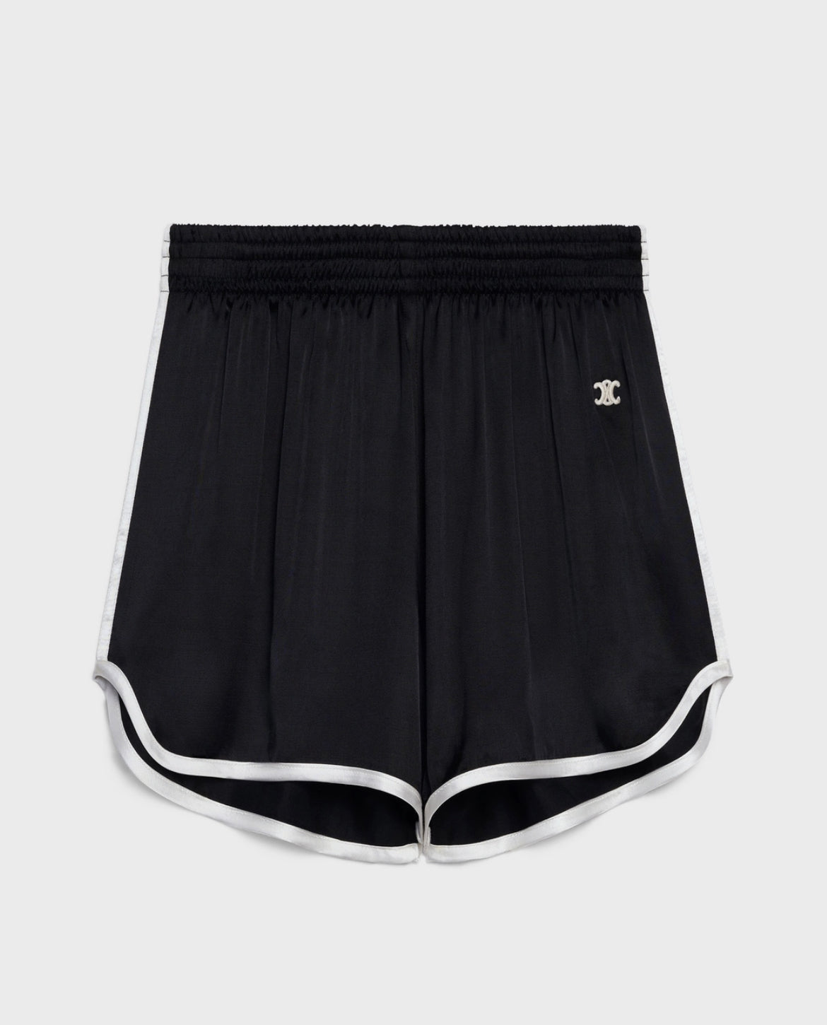 Celine athletic satin shorts