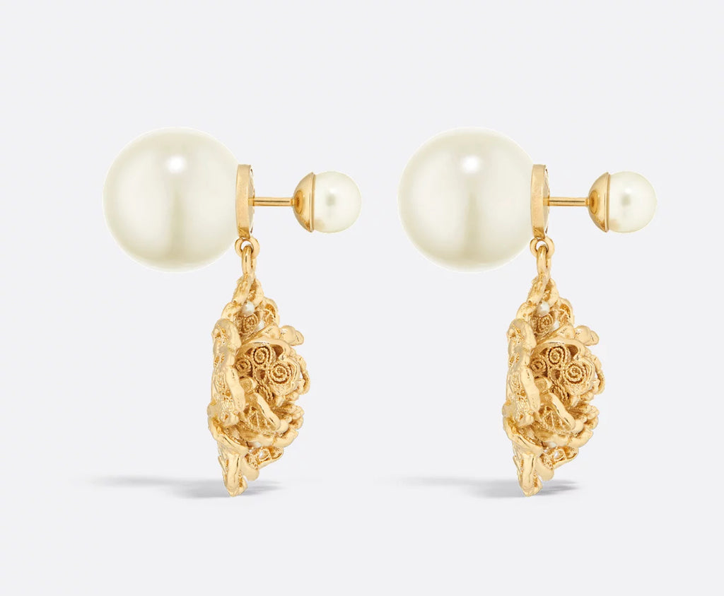 Dior tribales earrings,Dior peony earrings,Dior pearl flower earrings,Dior pearl earrings peony,Dior pearl earrings sale,Dior