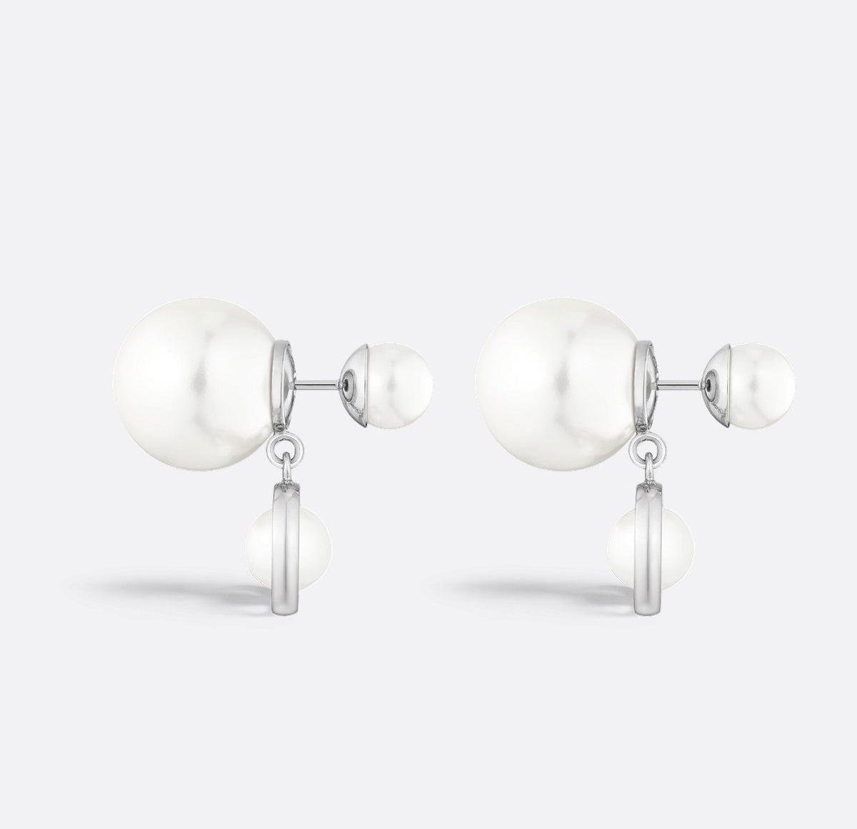 Dior tribales earrings,Dior pearls earrings,Dior pearls earrings CD logo,Dior pearls earrings gold,Dior pearls earrings silve
