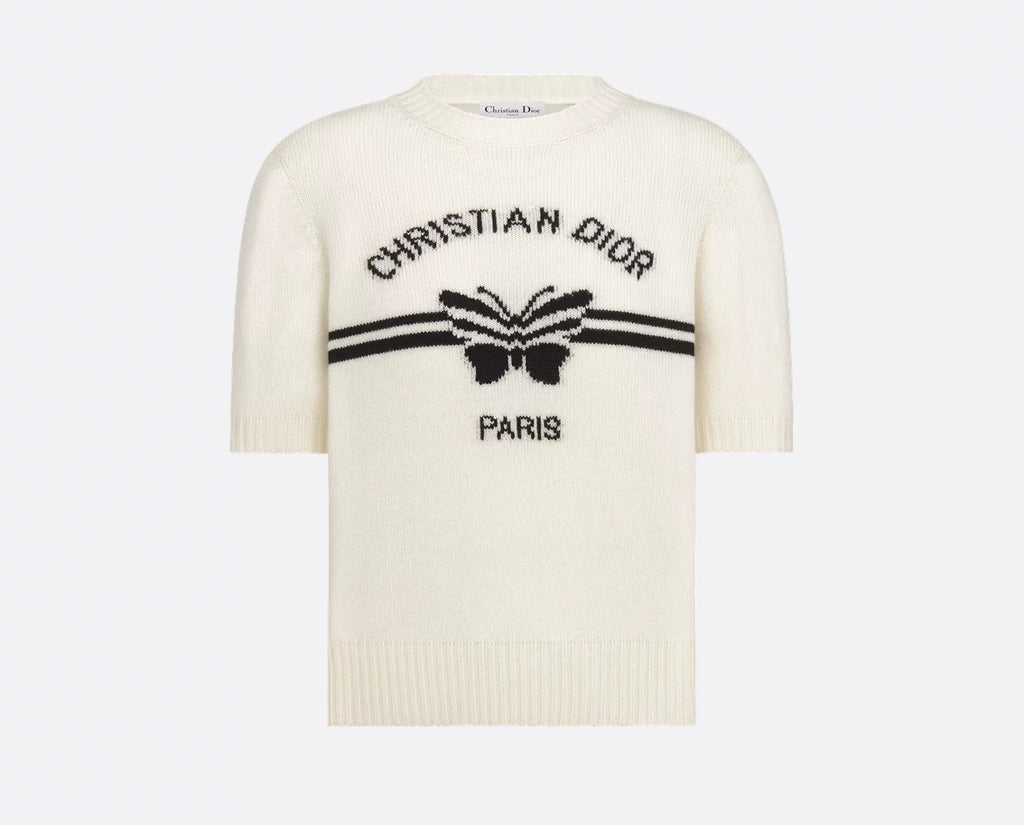 Dior 524S98A0057,Dior sweater white,Dior sweater women,Dior sweater women white,Dior sweater cashmere,Dior sweater,Dior sweat