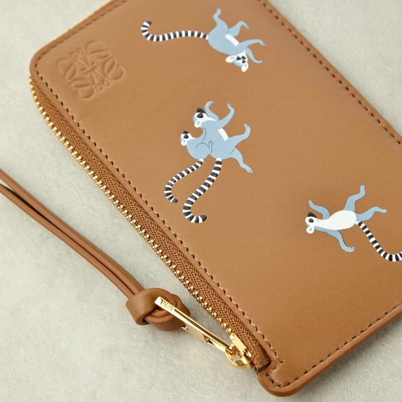 Loewe Suna Fujita Lemur leather coin purse,Loewe Suna Fujita purse,Loewe Suna Fujita lemur purse,Loewe Suna Fujita card holde