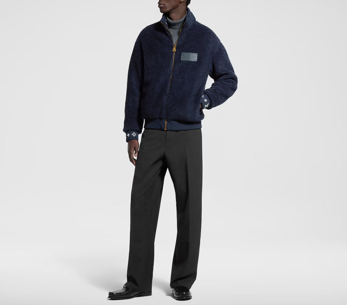 Winniemodo,Winnie modo,Louis Vuitton 1AGLXO,LV 1AGLXO,Louis Vuitton fleece blouson,LV fleece blouson,Louis Vuitton jacket,LV