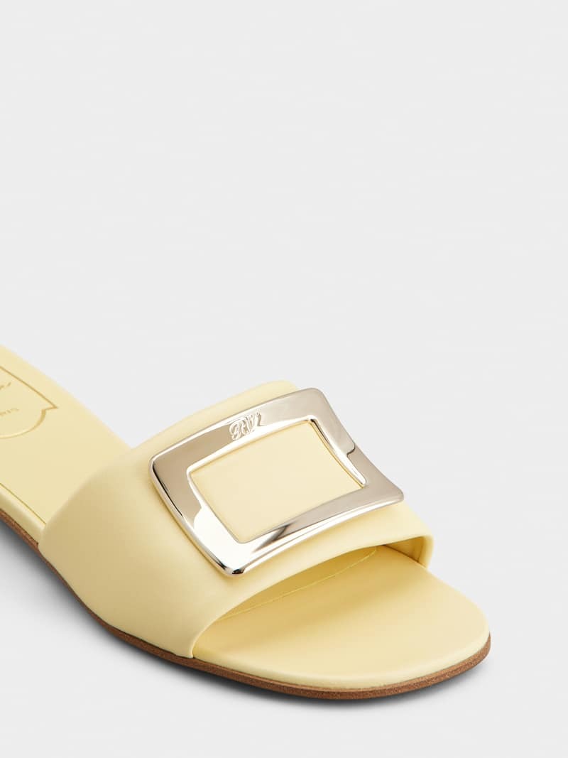 Roger Vivier Belle Vivier mules in leather