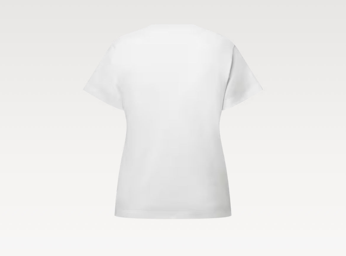 Louis Vuitton 1AHX91,LV 1AHX91,Louis Vuitton white t-shirt,Louis Vuitton pocket t-shirt,Louis Vuitton white pocket t-shirt,Lo