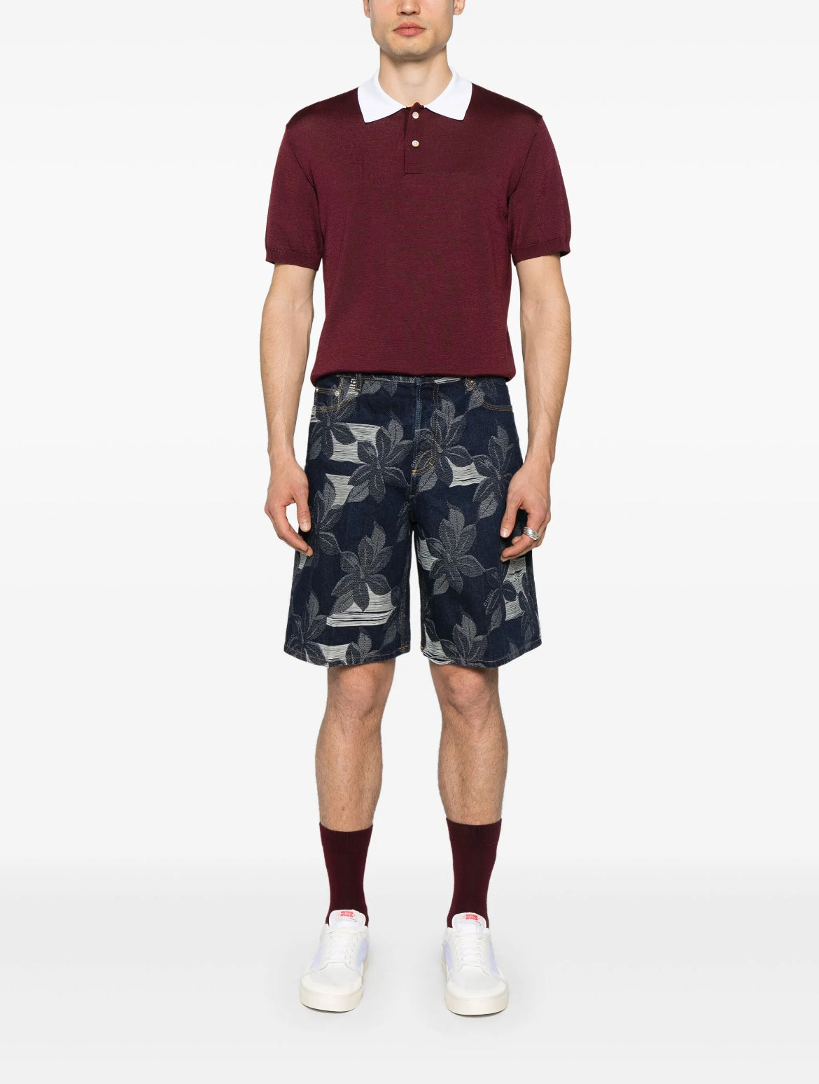 Gucci 824222XDC9T,Gucci denim shorts,Gucci butterfly denim shorts,Gucci denim mens shorts,Gucci butterfly mens shorts,Gucci m
