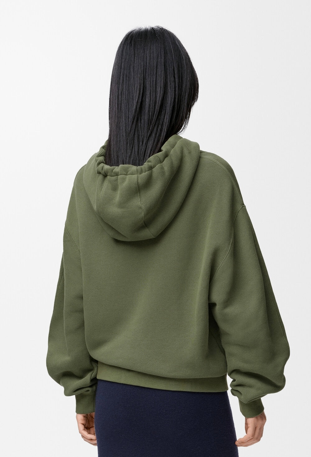 Winniemodo,Winniemodony,Loewe S359Y25X63,Loewe Flamenco hoodie,Loewe jacket green,Loewe zip up jacket,Loewe jacket women,Loew