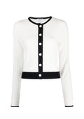 Thom Browne FKC602AY3009,Thom Browne white cardigan,Thom Browne cardigan,Thom Browne cardiganThom Browne cardigan authentic,T