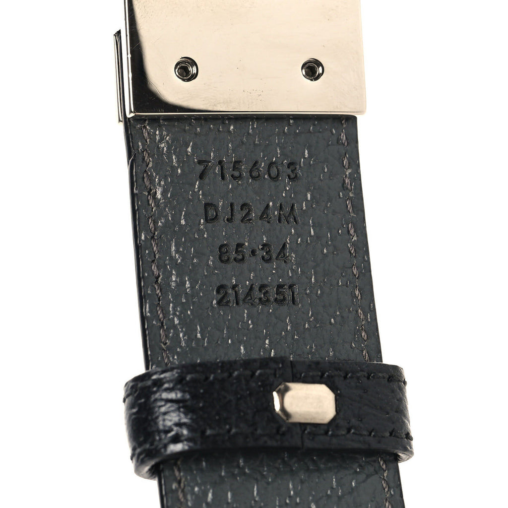 Gucci reversible square interlocking G belt