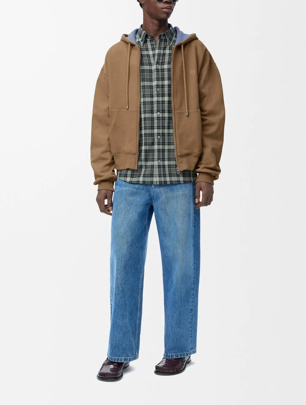 Winniemodo,Winnie modo,Loewe H526Y25X74,Loewe zip up hoodie,Loewe zip up jacket,Loewe zip up jacket,Loewe jacket sale,Loewe z