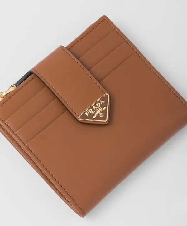 Winniemodo,Winniemodony,Prada 1ML047,Prada small leather wallet,Prada wallet brown,Prada wallet brown sale,Prada wallet women