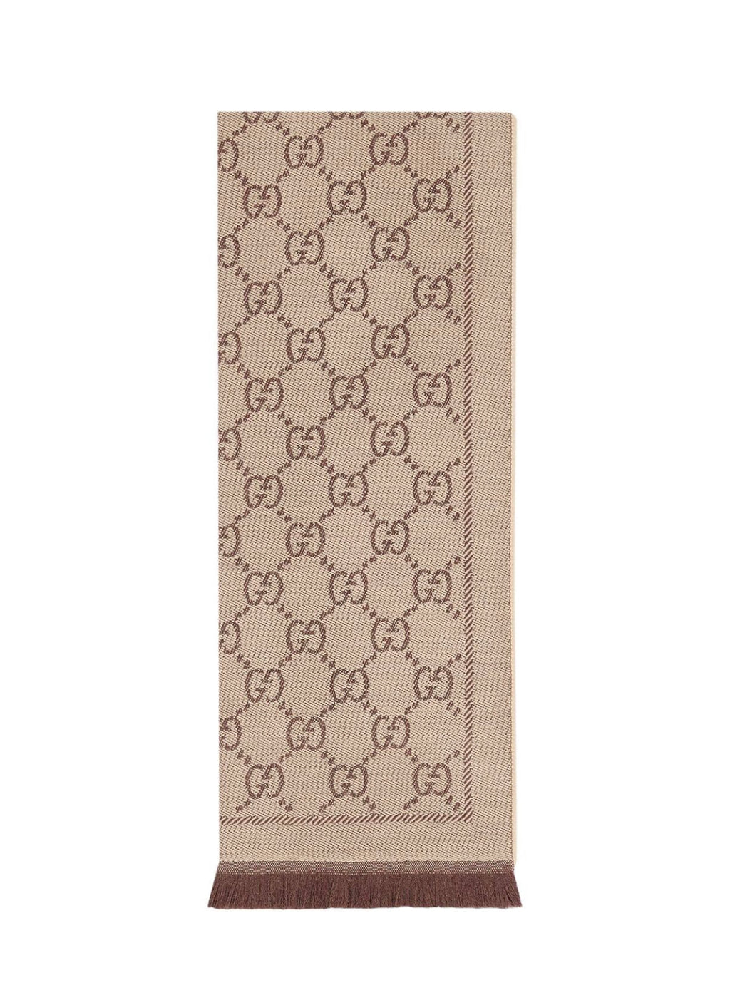 Gucci GG jacquard knit scarf,GUCCI 1334833G200,Gucci fashion,Gucci men's,Gucci scarf discount,Gucci scarf online shop,Gucci o
