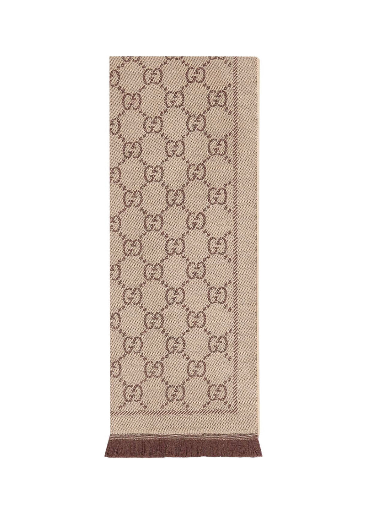 Gucci GG jacquard knit scarf,GUCCI 1334833G200,Gucci fashion,Gucci men's,Gucci scarf discount,Gucci scarf online shop,Gucci o