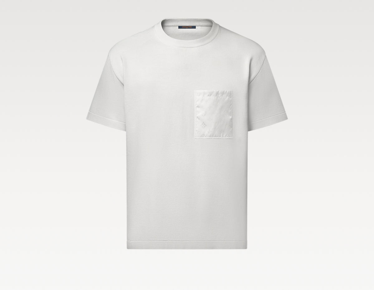 Louis Vuitton 1AHVQ0,LV 1AHVQ0,Louis Vuitton T-shirt with monogram nylon details,Louis Vuitton pocket t-shirt,Louis Vuitton p