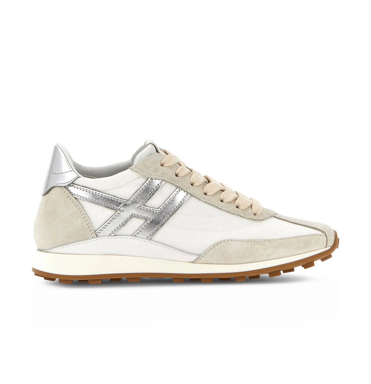 Hogan Athletic metallic logo sneakers