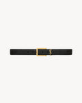 Winniemodo,Winniemodony,Saint Laurent 789588,Saint Laurent Cassandre belt sale,Saint Laurent belt women sale,YSL belt Black,S