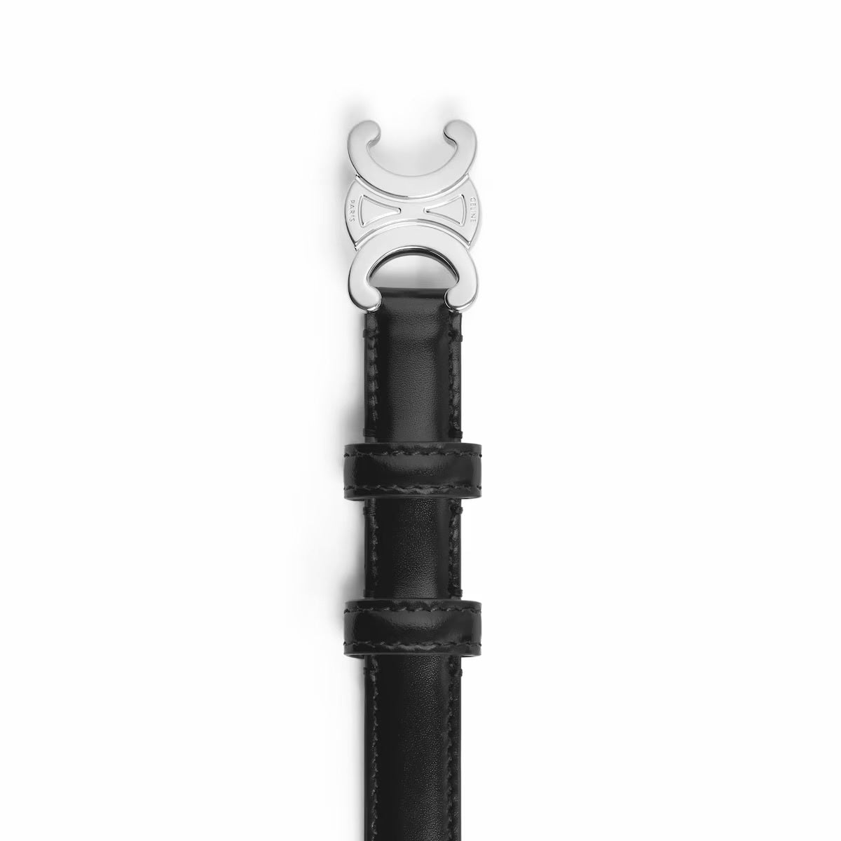 Celine 45AX63A01.38SI,Celine Small Triomphe Belt,Celine Triomphe Belt,Celine Triomphe black Belt,Celine black Belt,Celine bel