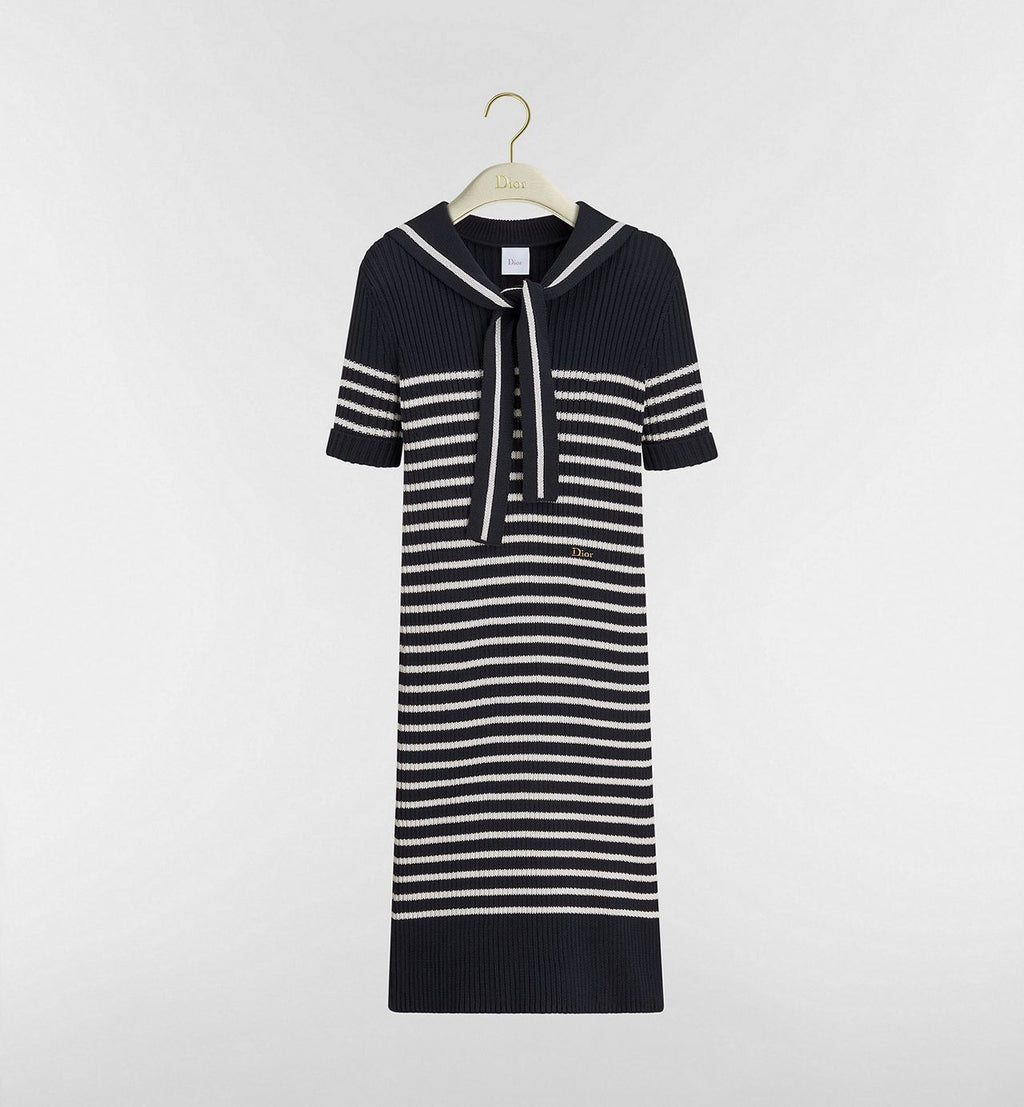 Winniemodo,Winniemodony,Dior 644R15A7883,Dior dress blue,Dior clothes discount,Dior knit dress sale,Dior knit dress outlet,Di