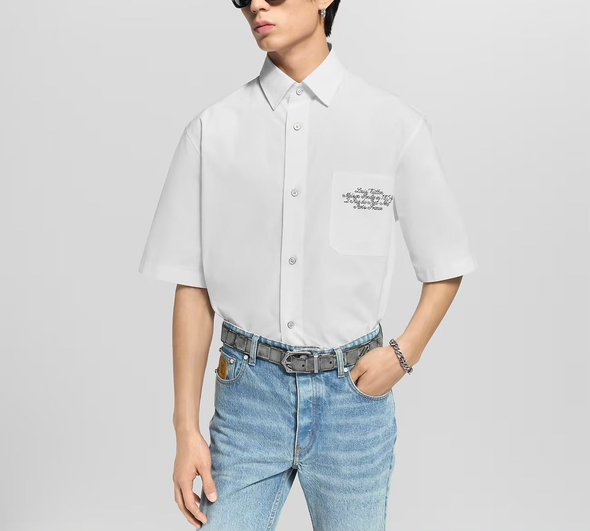 Winniemodo,Winnie modo,Louis Vuitton 1AIMIA,LV 1AIMIA,Louis Vuitton short sleeved shirt,LV short sleeved shirt,Louis Vuitton