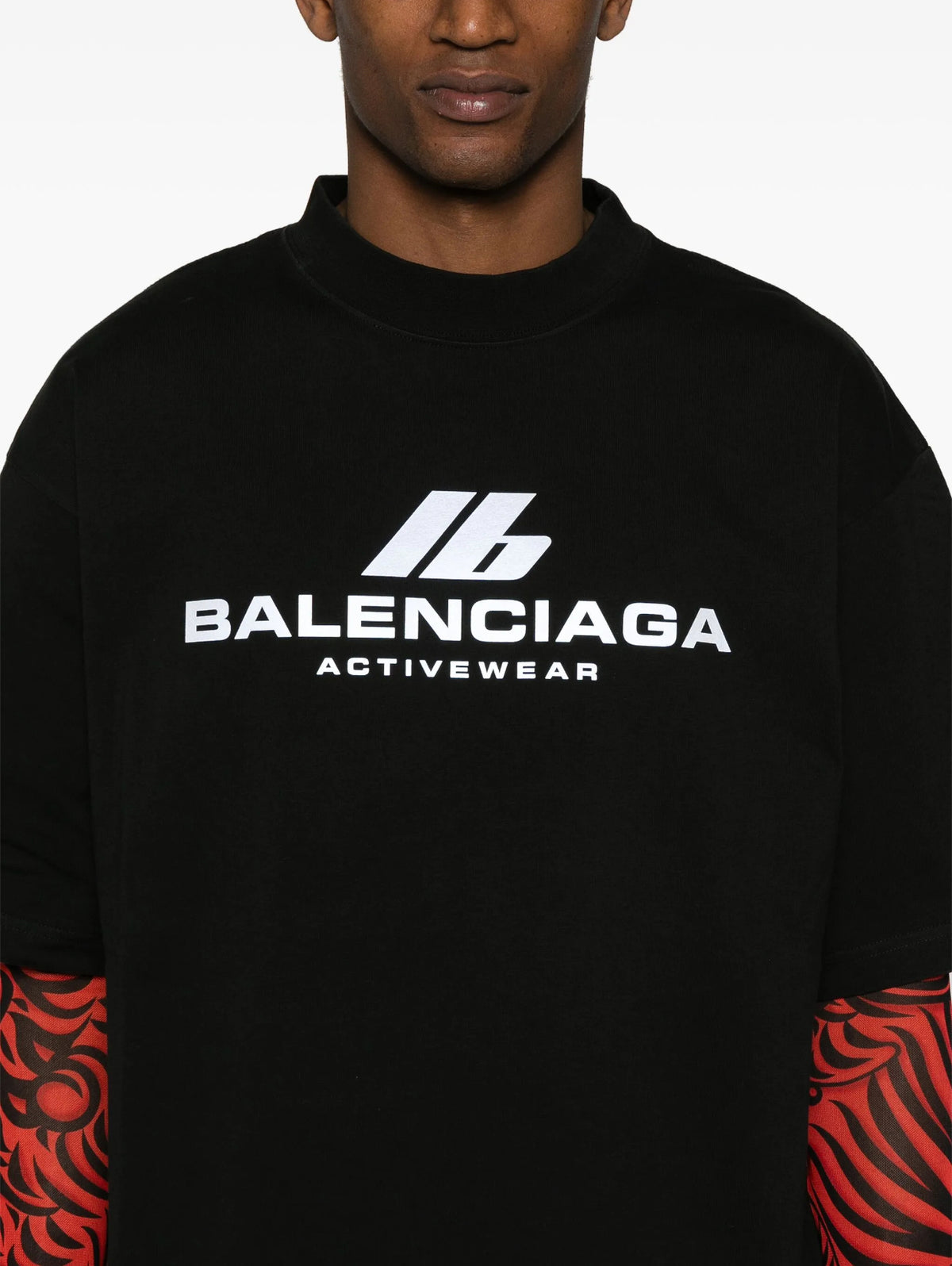 Winniemodo,Winnie modo,Balenciaga Reflective logo cotton T-shirt,Balenciaga T-shirt, Balenciaga T-shirt black,Balenciaga T-sh