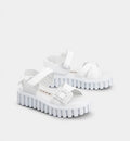 Roger Vivier buckle sandals in technical fabric,RVW70637560T58B001 Roger Vivier,Roger Vivier outlet,Roger Vivier online shop,
