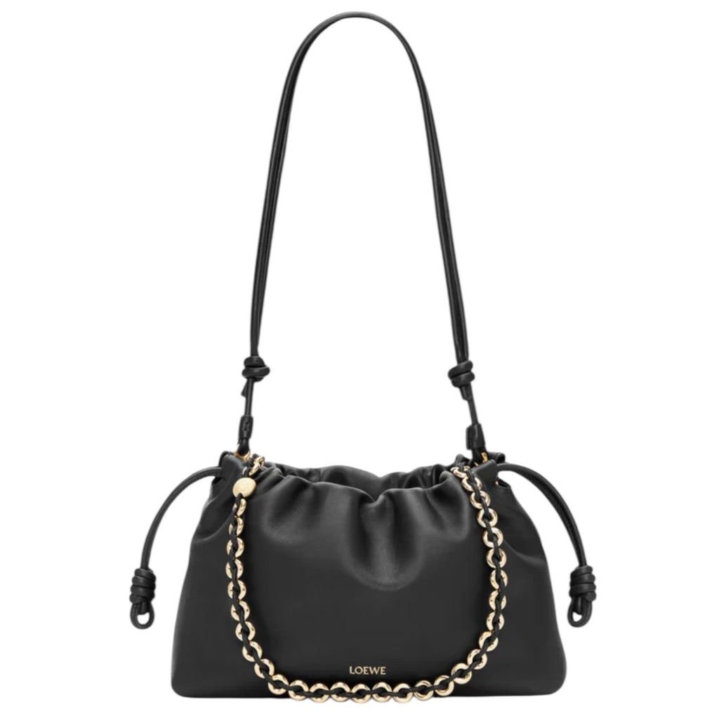 Loewe Medium Flamenco purse, Loewe Medium Flamenco bag, Loewe Flamenco bag, Loewe black flamenco bag, Loewe Medium Flamenco b