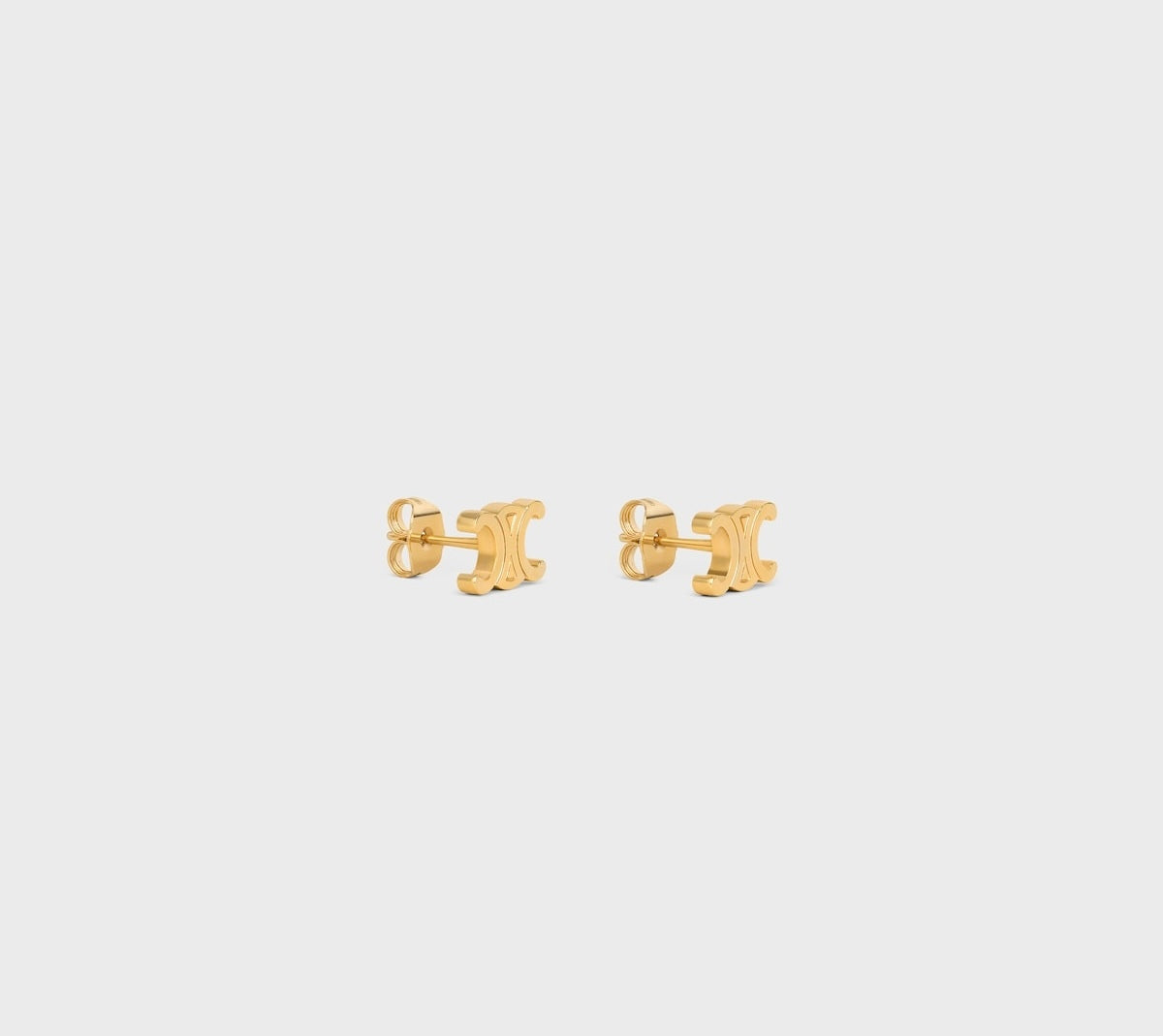 Celine triomphe studs,Celine triomphe studs silver,Celine triomphe studs gold,Celine triomphe earrings,Celine triomphe earrin