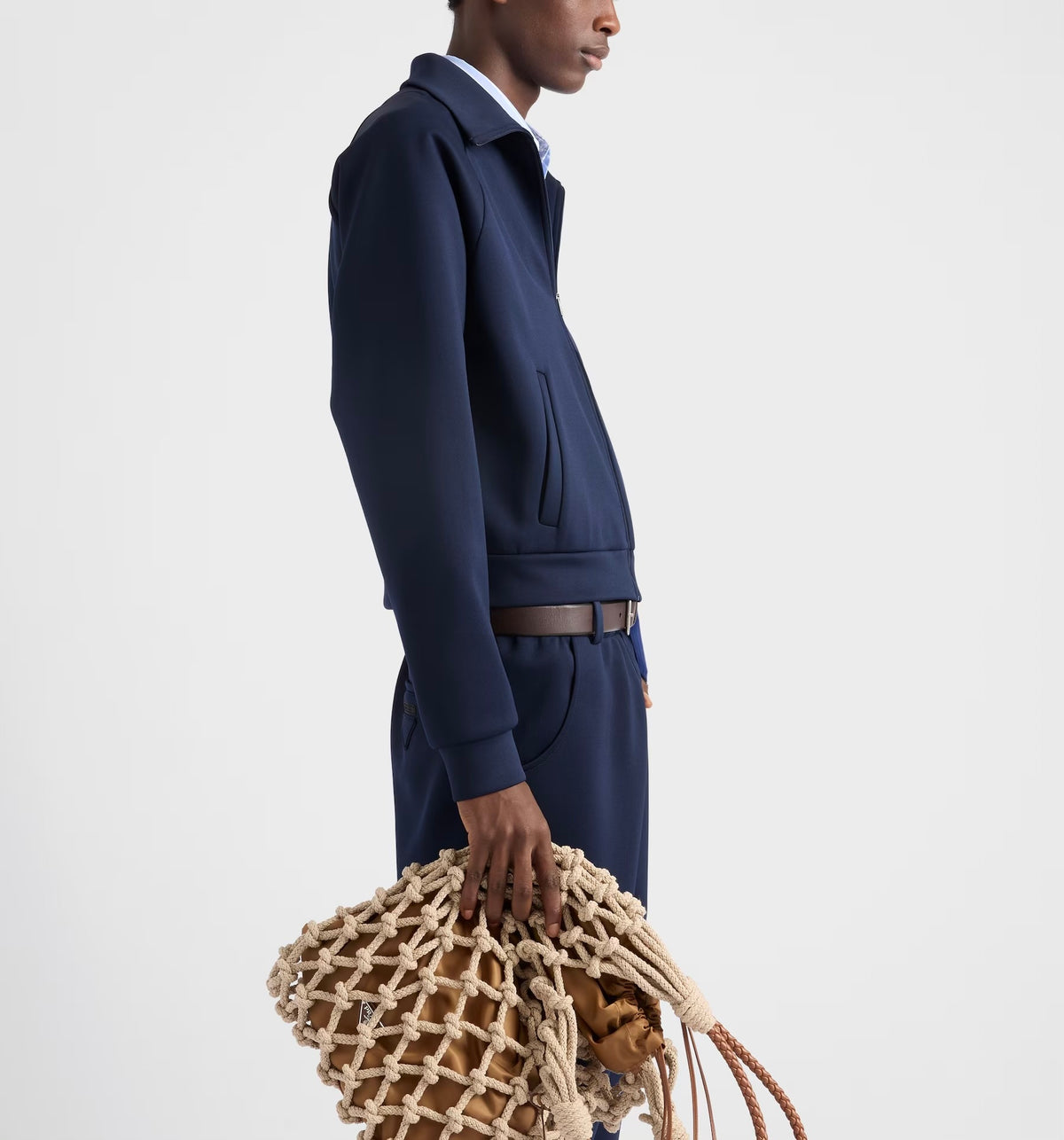 Winniemodo,Winnie modo,Prada UJL37C_1TQX,Prada zippered technical fabric jacket,Prada zip up jacket,Prada jacket navy,Prada j