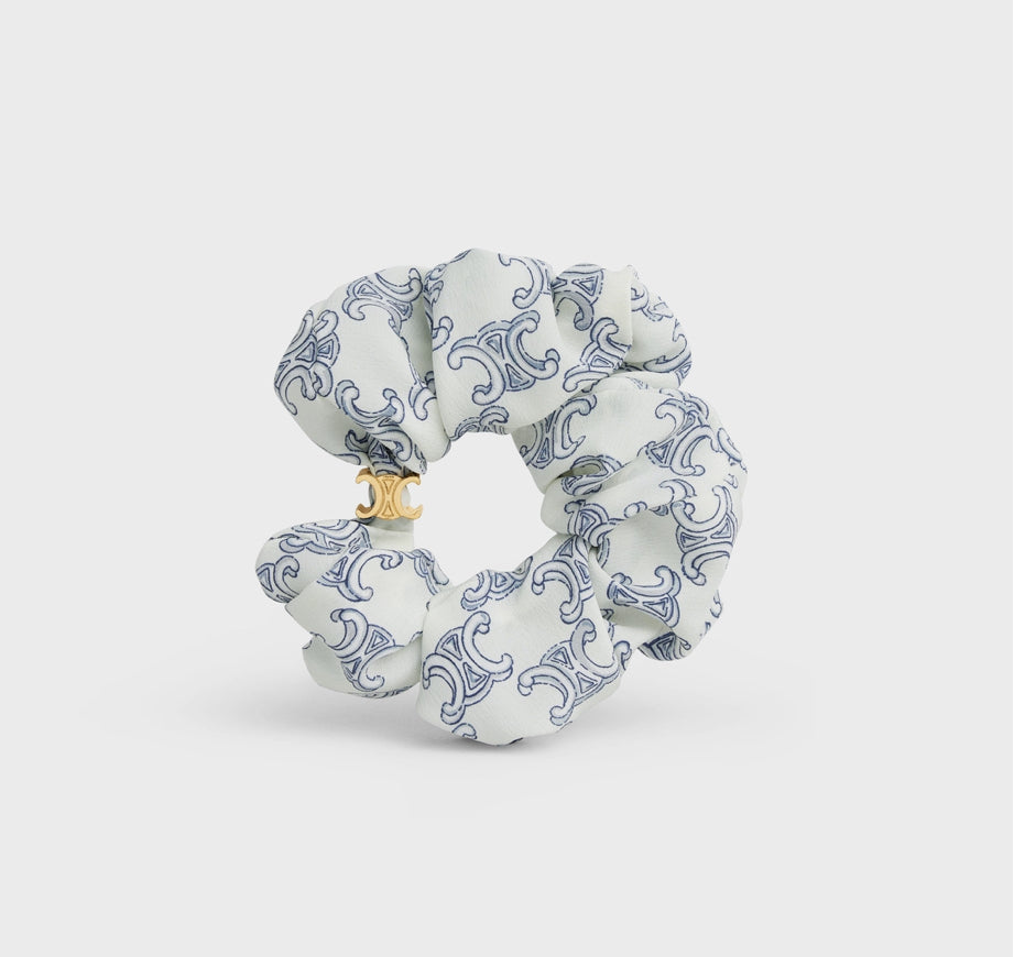 CELINE TRIOMPHE TOILE DE JOUY BRACELET IN BRASS WITH GOLD