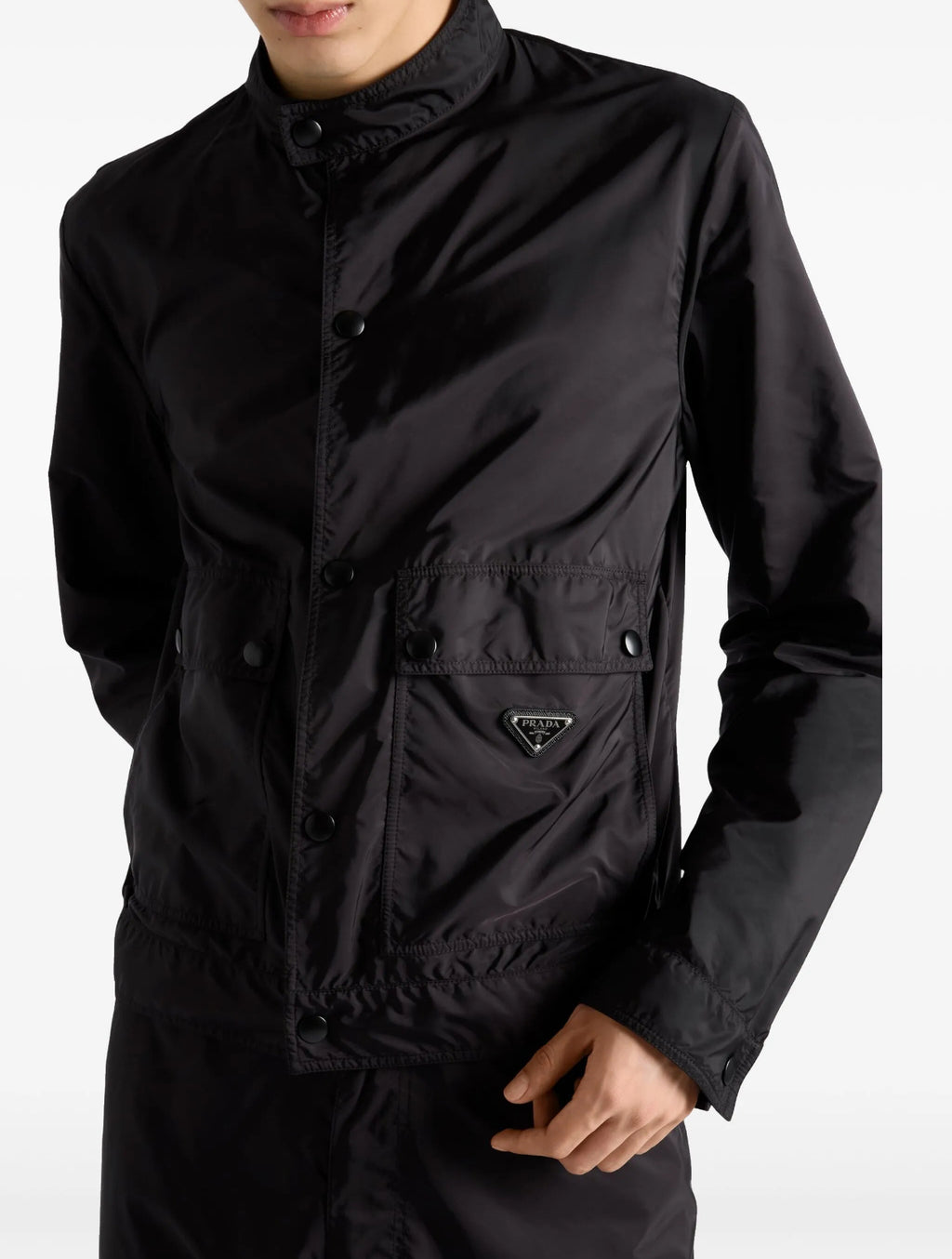 Prada SGC833SOOO1WQ9,Prada re-nylon jacket,Prada black jacket,Prada black jacket mens,Prada black jacket 2025,Prada black jac